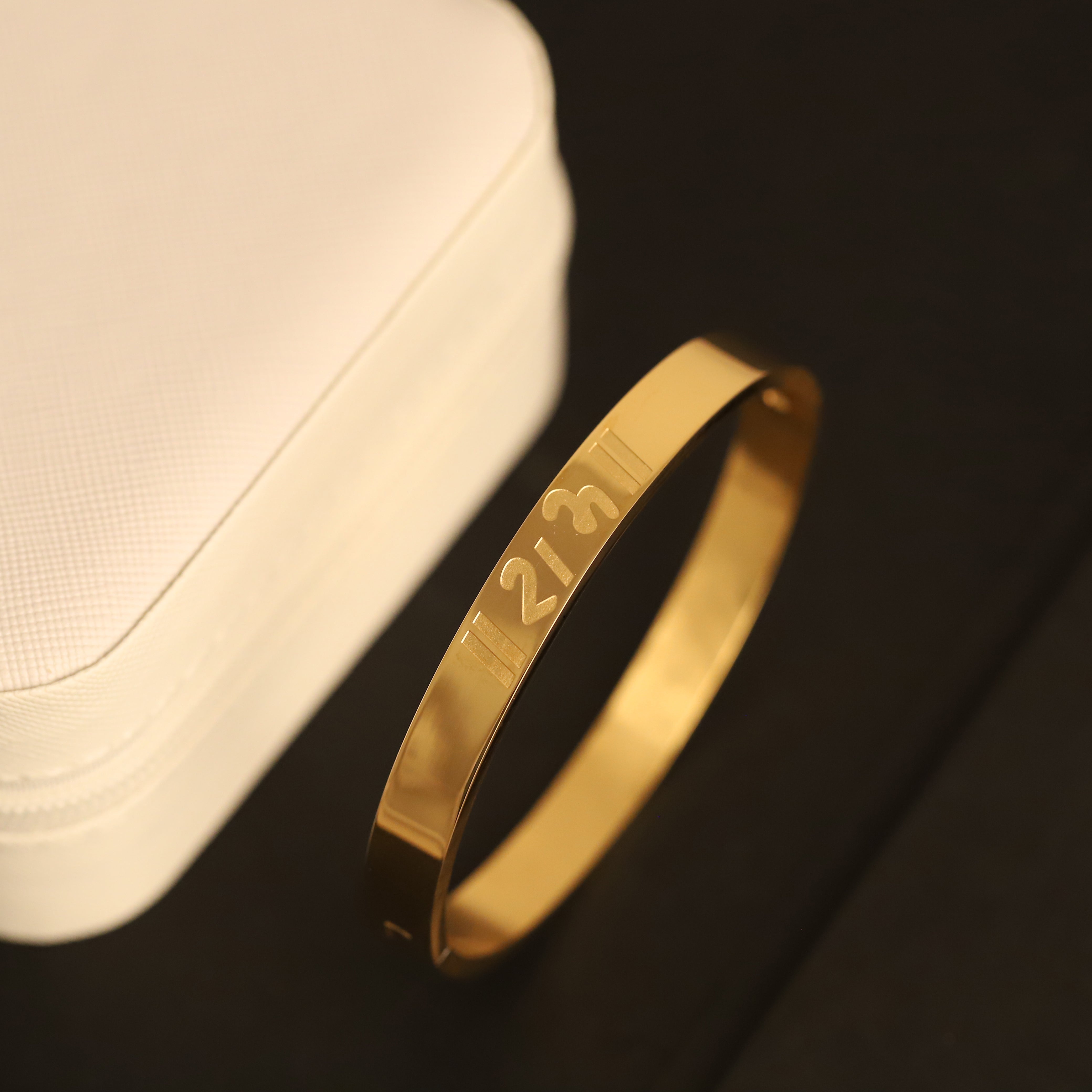 Royal Edge 18K Gold-Plated Classic Men’s Bracelet