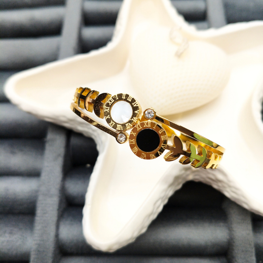 Trendy Kids Bracelet – 18K Gold Plated, Anti-Tarnish, Waterproof, Everyday Minimalist Jewelry (GOLD)