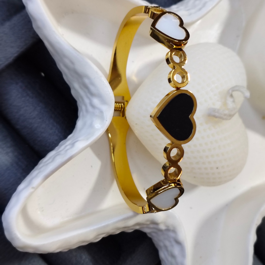 Trendy Kids Bracelet – 18K Gold Plated, Anti-Tarnish, Waterproof, Everyday Minimalist Jewelry (GOLD)