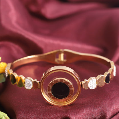 Gold-Plated Locket Bracelet – Anti-Tarnish & Skin-Friendly (GOLD)