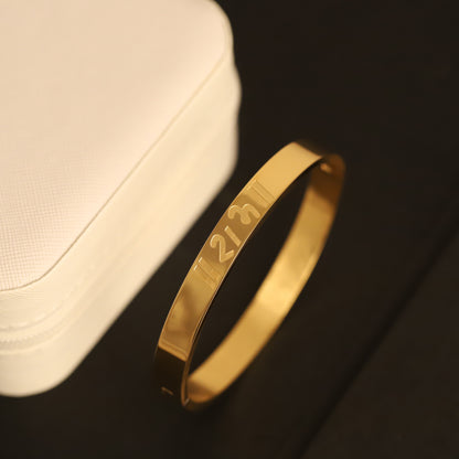 Royal Edge 18K Gold-Plated Classic Men’s Bracelet