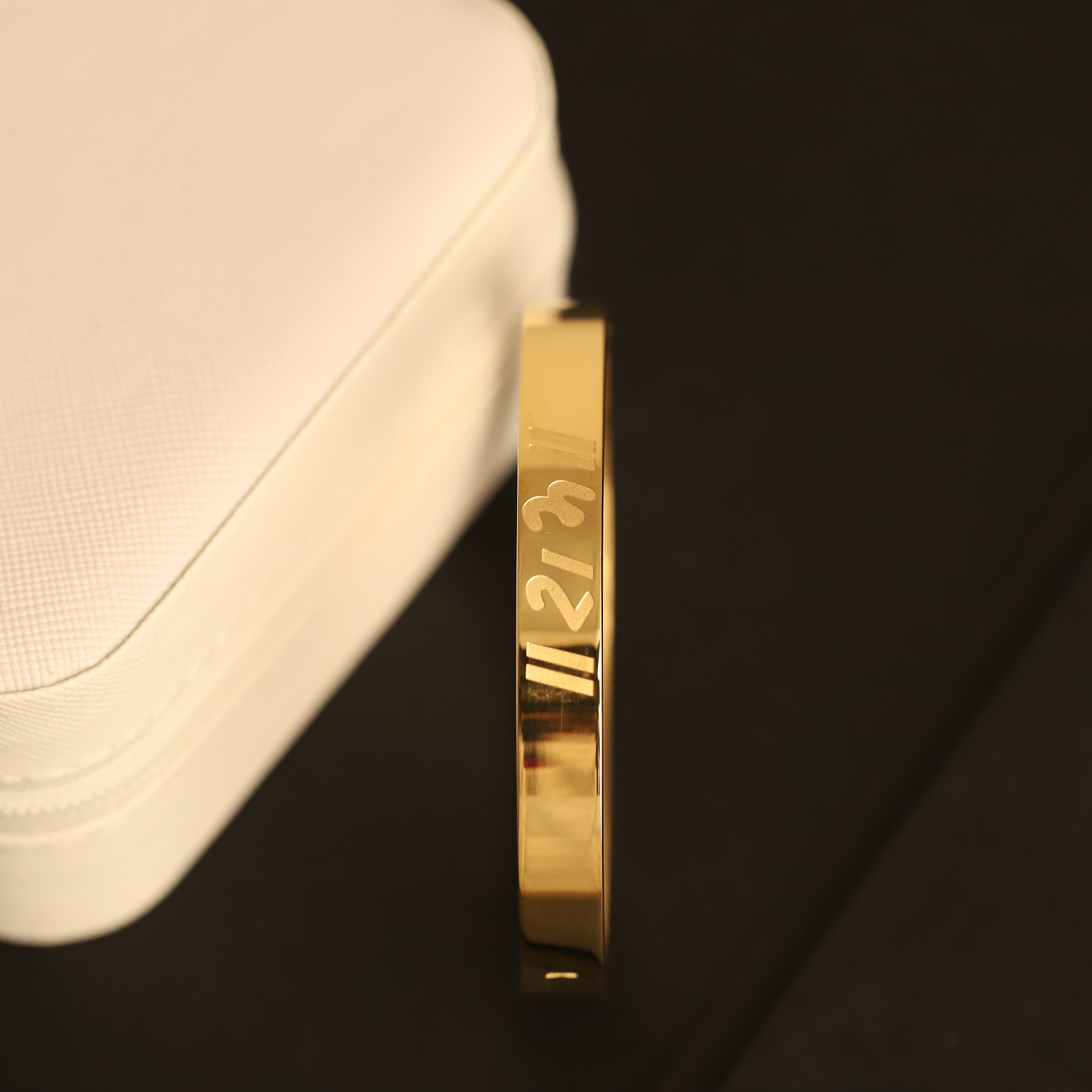 Royal Edge 18K Gold-Plated Classic Men’s Bracelet