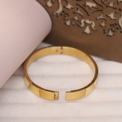 Royal Edge 18K Gold-Plated Classic Men’s Bracelet