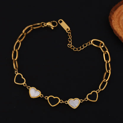 Snake Chain Bracelet Gold Plated – Single Layer, Anti-Tarnish, Waterproof(ROSE GOLD)