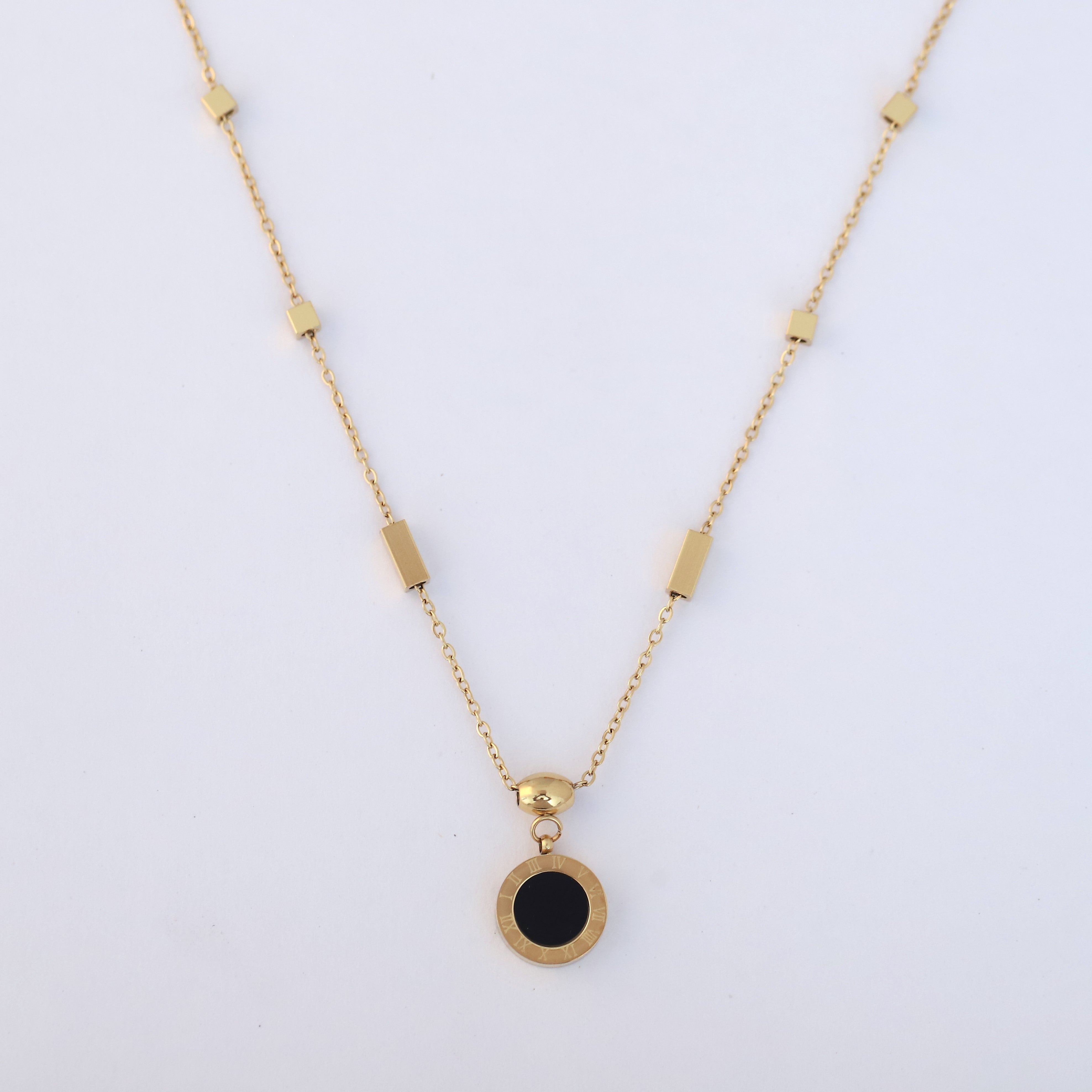 Charm Chain Gold Plated – Single Layer, Anti-Tarnish, Waterproof, Minimalist Style (GOLD)
