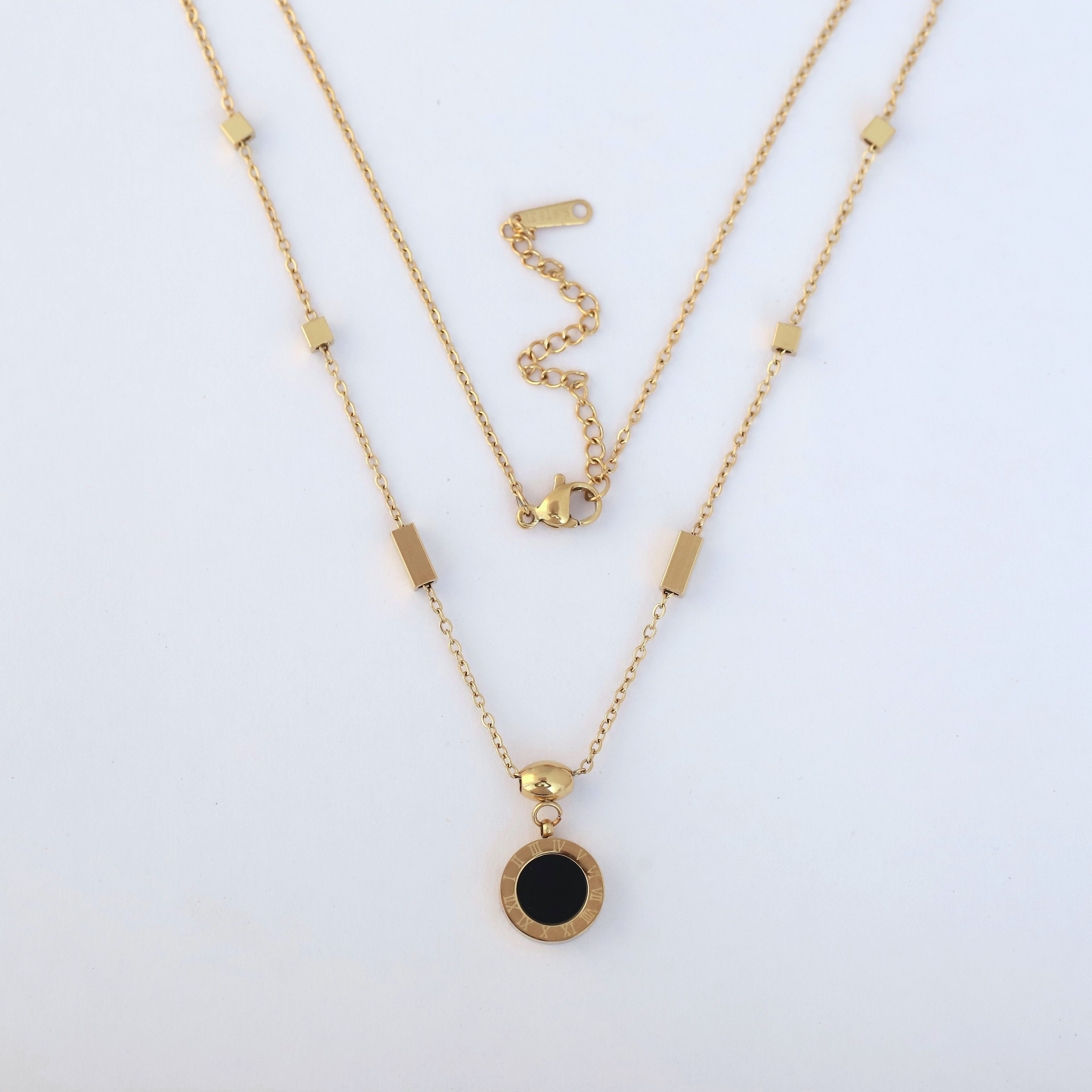 Charm Chain Gold Plated – Single Layer, Anti-Tarnish, Waterproof, Minimalist Style (GOLD)