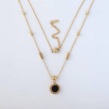 Charm Chain Gold Plated – Single Layer, Anti-Tarnish, Waterproof, Minimalist Style (GOLD)