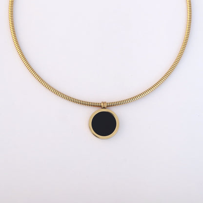 Nail Design Chain Gold Plated – Single Layer, Anti-Tarnish, Waterproof, Minimalist Style (GOLD)