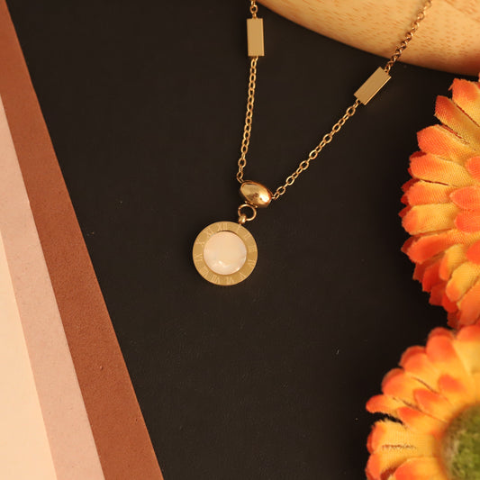 Charm Chain Gold Plated – Single Layer, Anti-Tarnish, Waterproof, Minimalist Style (GOLD)