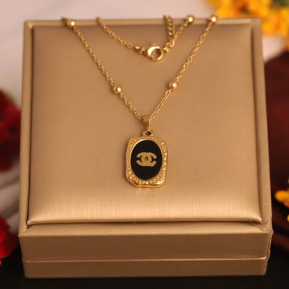 Trendy Charm Chain Gold Plated – Single Layer, Anti-Tarnish, Waterproof, Minimalist Style (GOLD)
