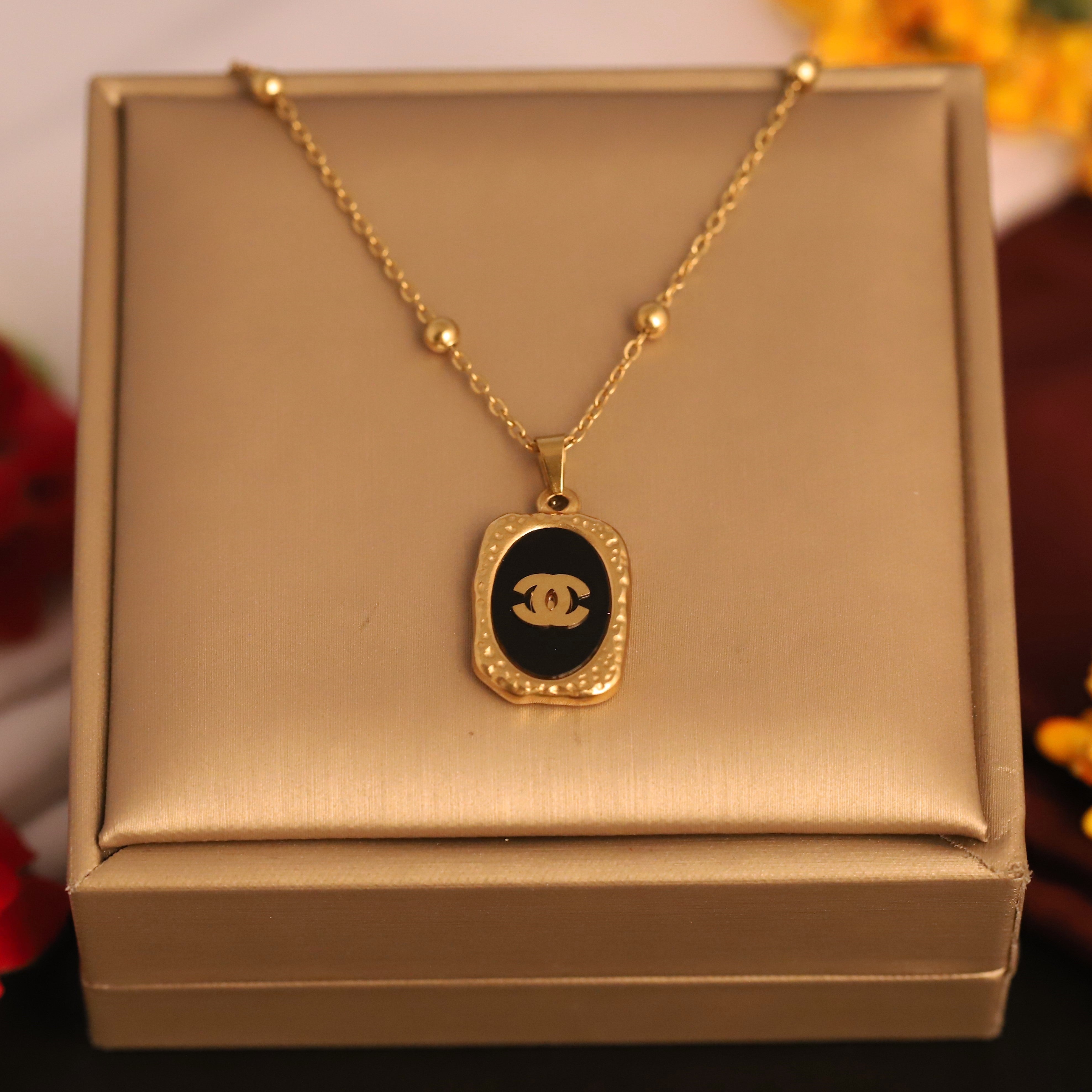 Trendy Charm Chain Gold Plated – Single Layer, Anti-Tarnish, Waterproof, Minimalist Style (GOLD)