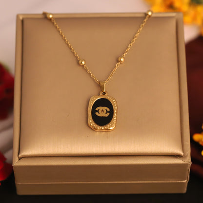 Trendy Charm Chain Gold Plated – Single Layer, Anti-Tarnish, Waterproof, Minimalist Style (GOLD)