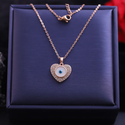 Heart Charm Gold Plated – Single Layer, Anti-Tarnish, Waterproof, Minimalist Style (GOLD)