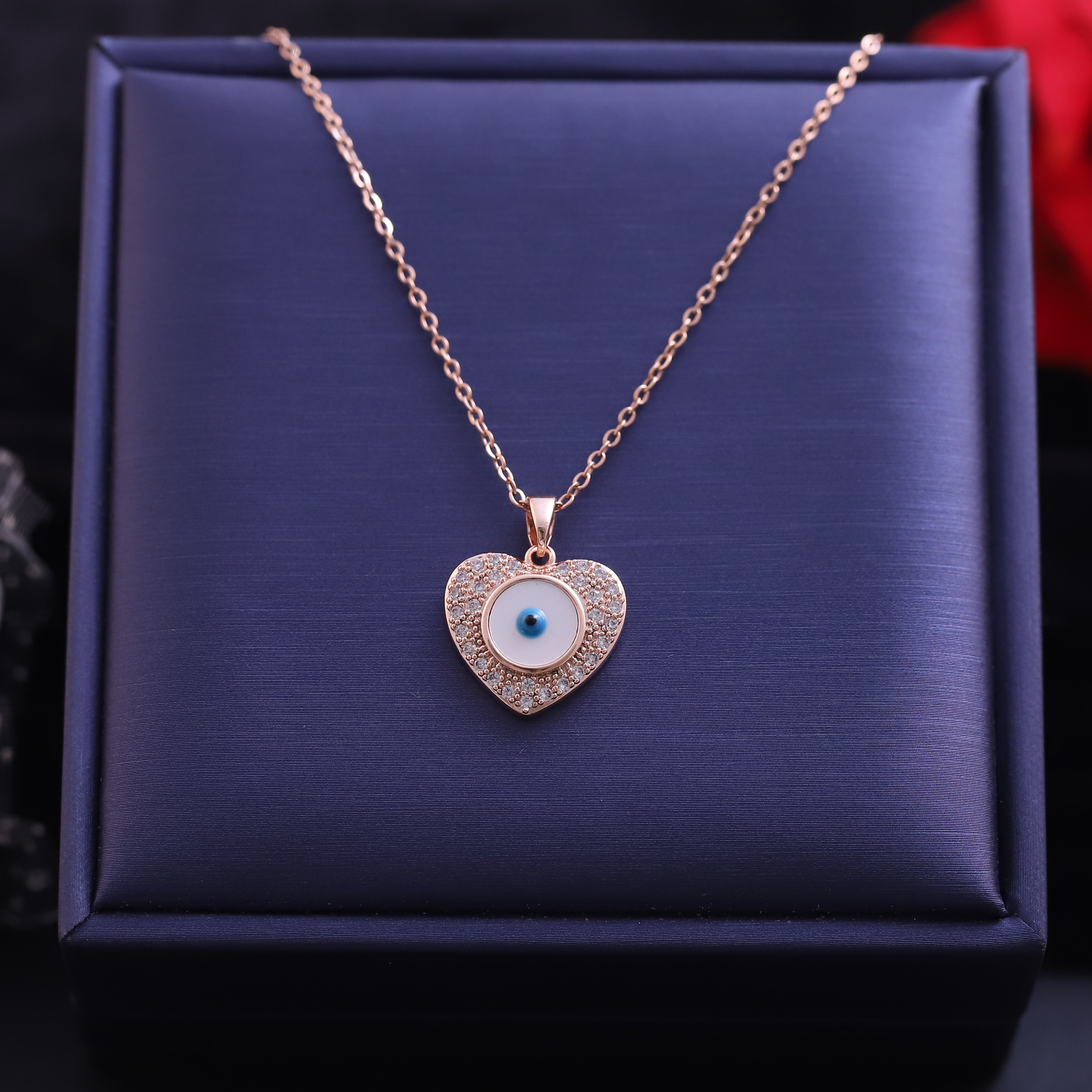 Heart Charm Gold Plated – Single Layer, Anti-Tarnish, Waterproof, Minimalist Style (GOLD)