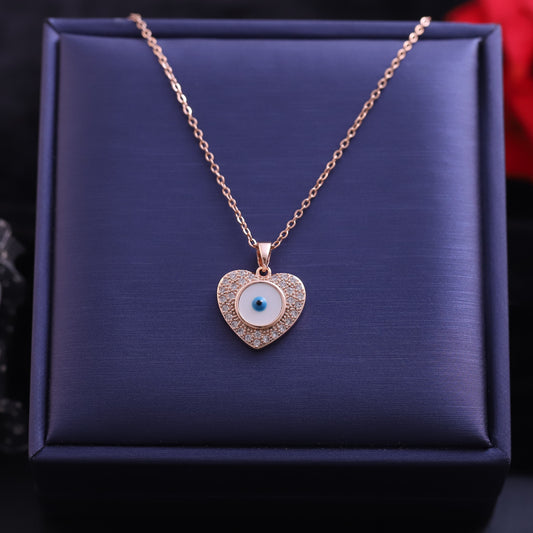 Heart Charm Gold Plated – Single Layer, Anti-Tarnish, Waterproof, Minimalist Style (GOLD)