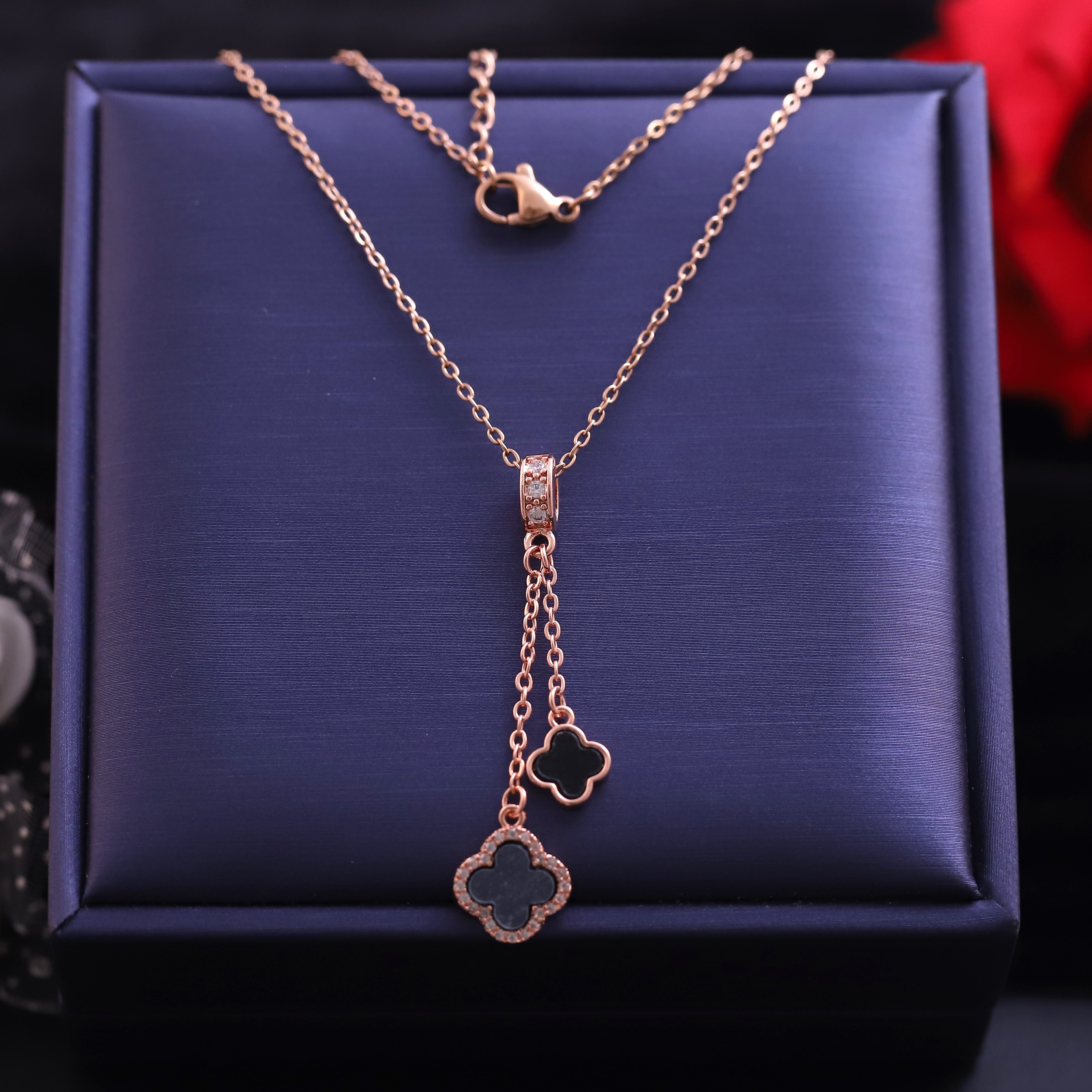 Flower Charm Gold Plated – Single Layer, Anti-Tarnish, Waterproof, Minimalist Style (GOLD)