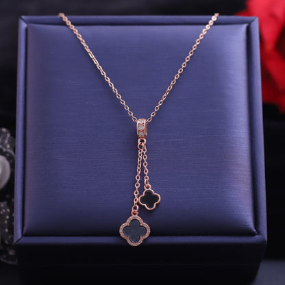 Flower Charm Gold Plated – Single Layer, Anti-Tarnish, Waterproof, Minimalist Style (GOLD)