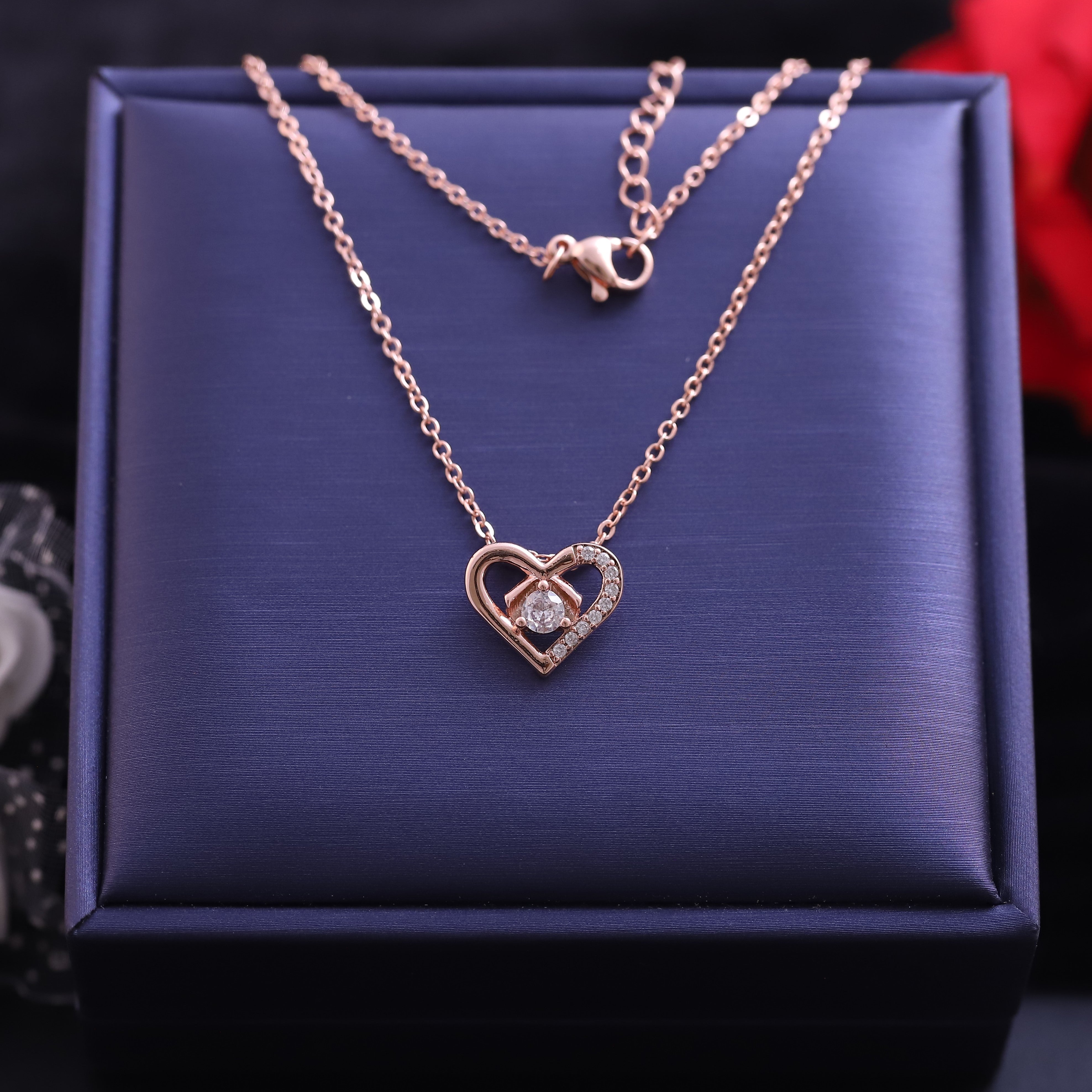 Heart Charm Gold Plated – Single Layer, Anti-Tarnish, Waterproof, Minimalist Style (GOLD)