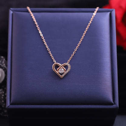 Heart Charm Gold Plated – Single Layer, Anti-Tarnish, Waterproof, Minimalist Style (GOLD)