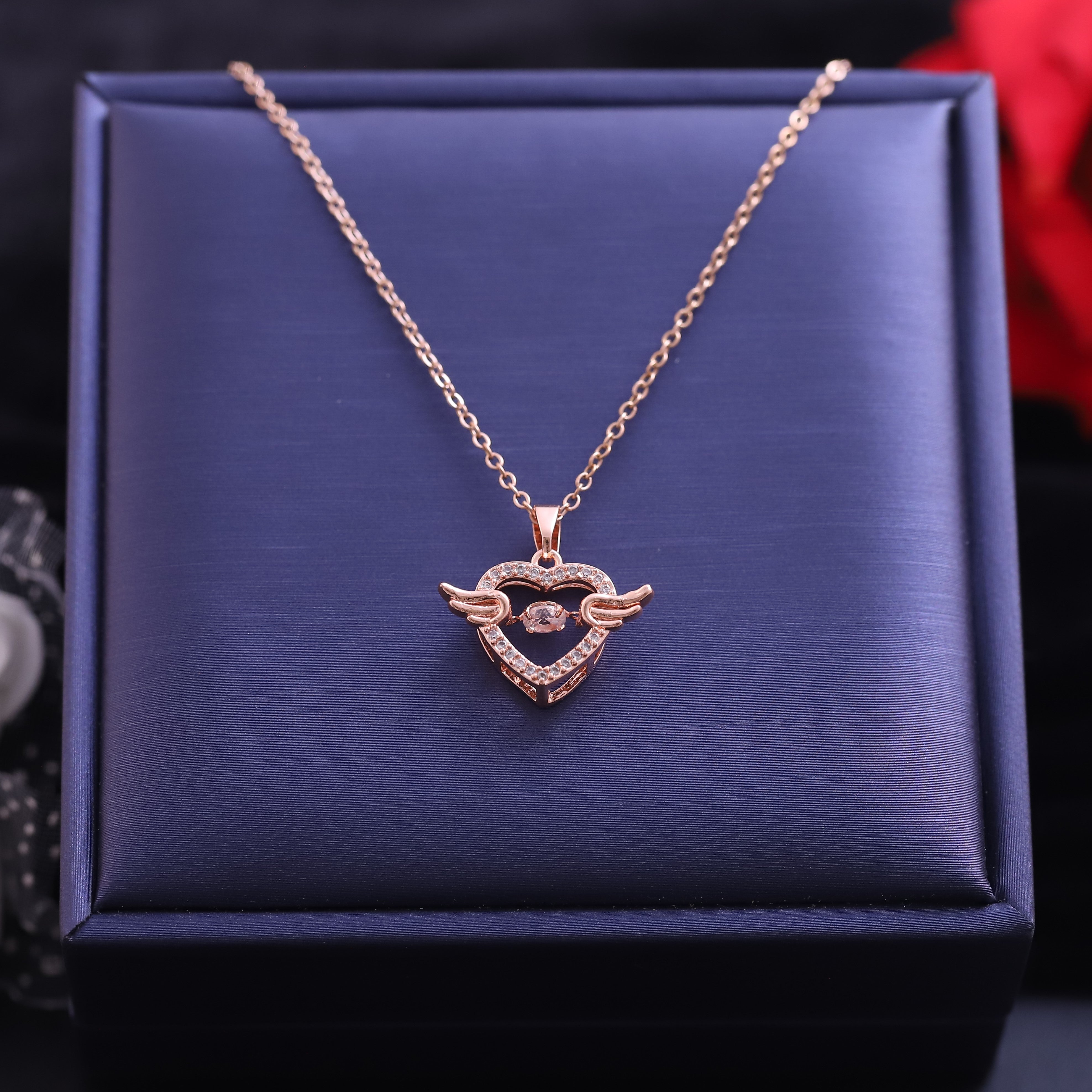 Heart Charm Gold Plated – Single Layer, Anti-Tarnish, Waterproof, Minimalist Style (GOLD)