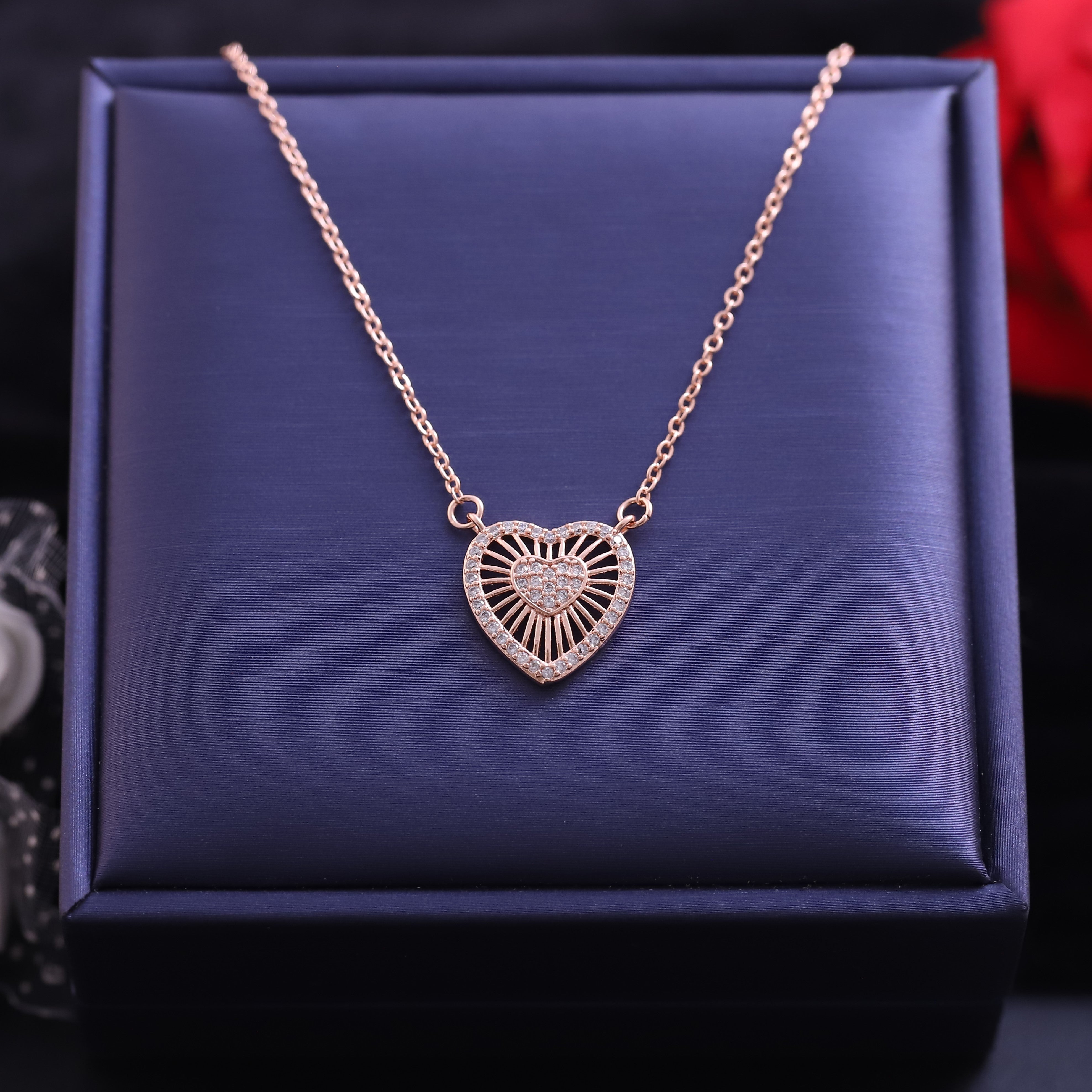 Heart Charm Gold Plated – Single Layer, Anti-Tarnish, Waterproof, Minimalist Style (GOLD)