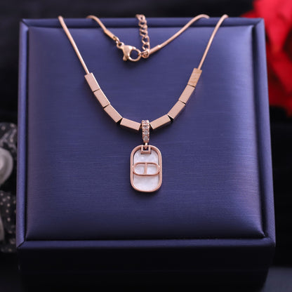 Trendy Charm Gold Plated – Single Layer, Anti-Tarnish, Waterproof, Minimalist Style (GOLD)