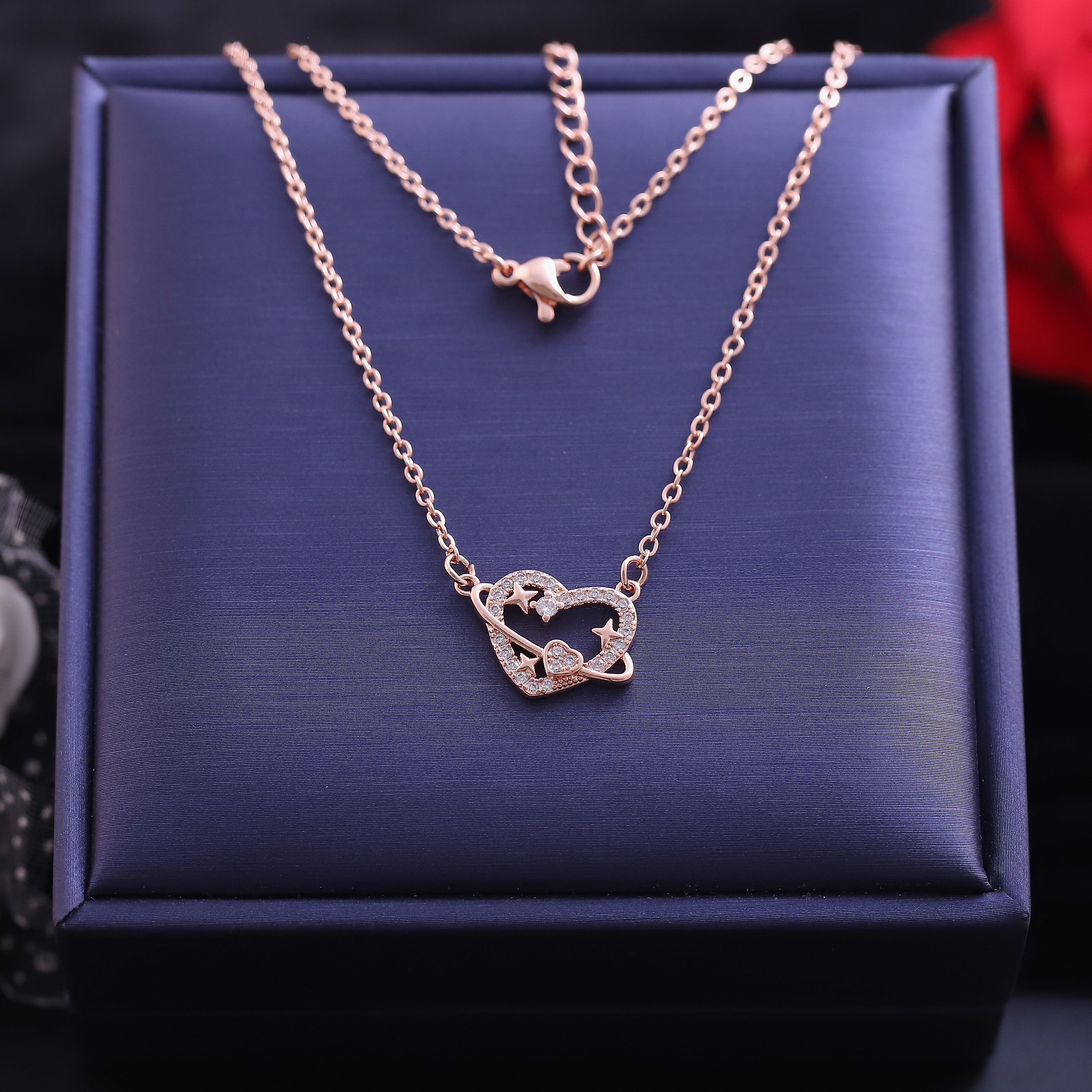 Heart Charm Gold Plated – Single Layer, Anti-Tarnish, Waterproof, Minimalist Style (GOLD)