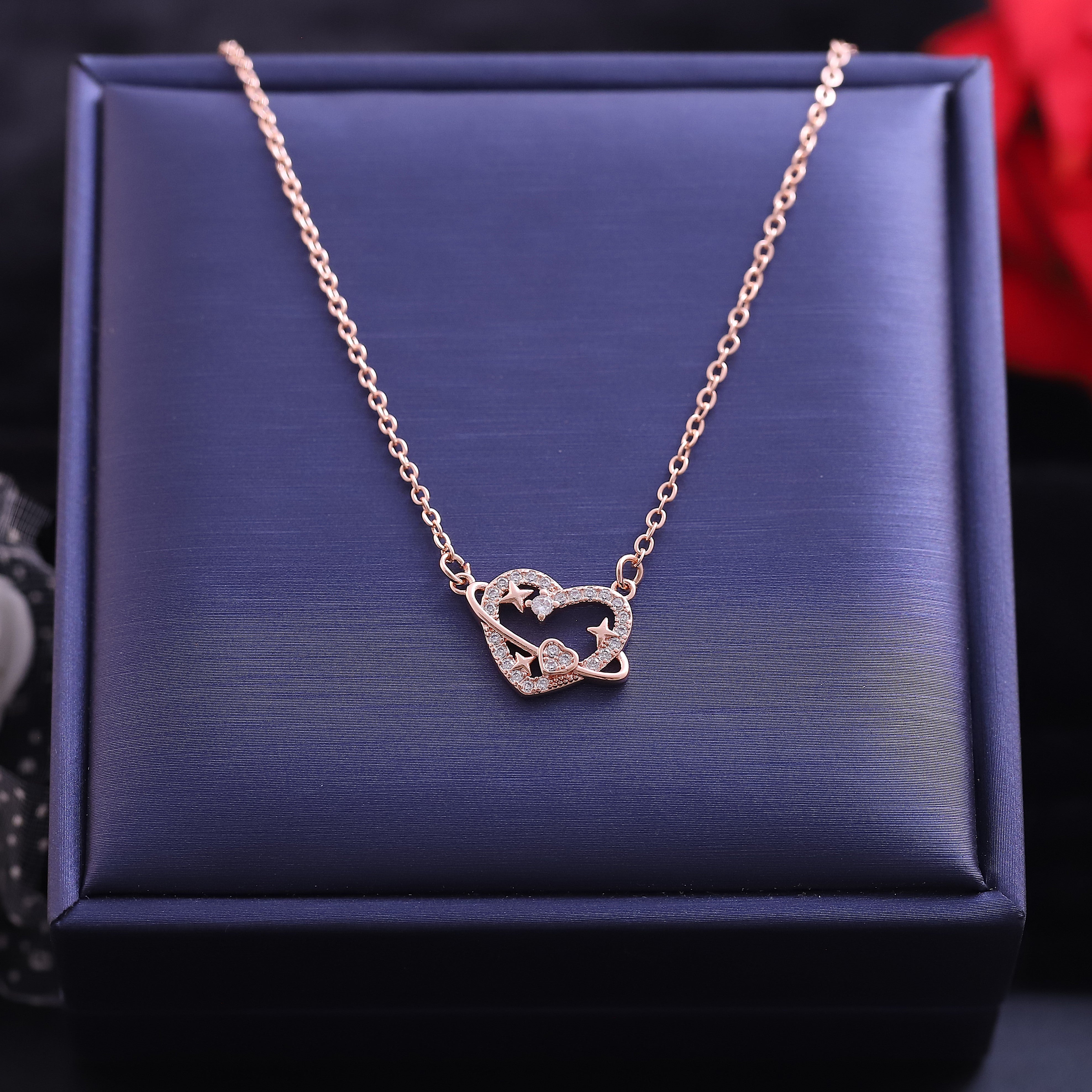 Heart Charm Gold Plated – Single Layer, Anti-Tarnish, Waterproof, Minimalist Style (GOLD)