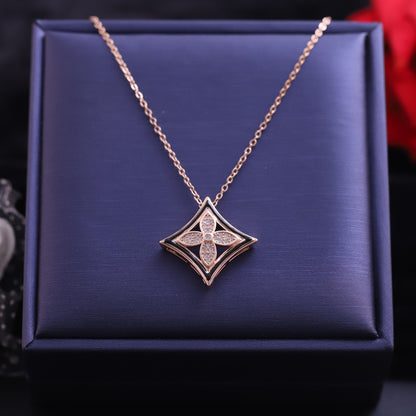 Trendy Charm Diamond AD Stone Gold Plated – Single Layer, Anti-Tarnish, Waterproof, Minimalist Style (GOLD)