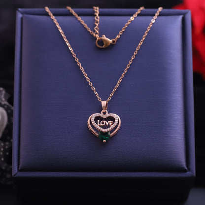 Heart Charm Gold Plated – Single Layer, Anti-Tarnish, Waterproof, Minimalist Style (GOLD)