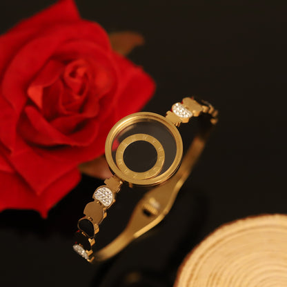 Gold-Plated Locket Bracelet – Anti-Tarnish & Skin-Friendly (GOLD)