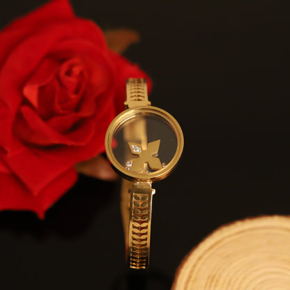 Gold-Plated Locket Bracelet  – Anti-Tarnish & Skin-Friendly (GOLD)