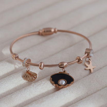 Gold-Plated Magnetic Bracelet – Anti-Tarnish & Skin-Friendly (ROSE GOLD)