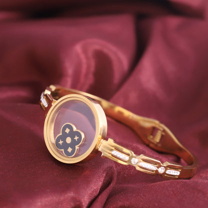 Gold-Plated Locket Bracelet – Anti-Tarnish & Skin-Friendly (GOLD)