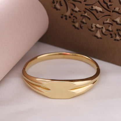 Gold-Plated Stainless Steel Bracelet – Anti-Tarnish Jewelry for Women & Girls (GOLD)